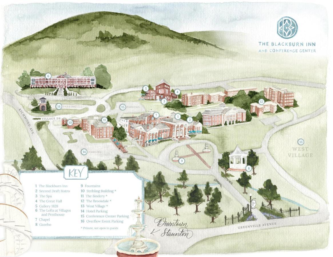 סטאונטון The Blackburn Inn And Conference Center מראה חיצוני תמונה